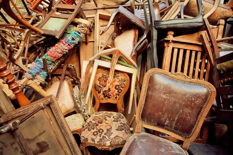 broken chairs